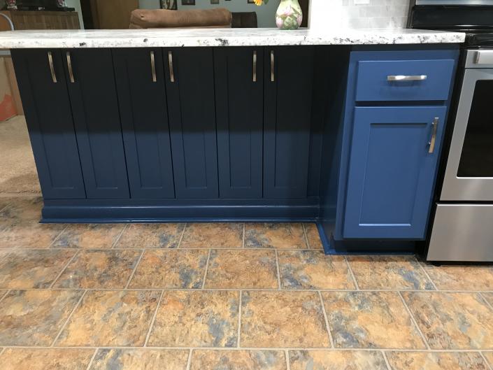 Part of a kitchen renovation